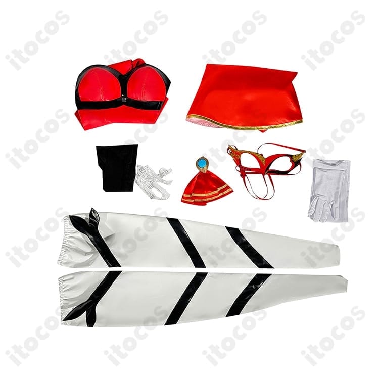 宝鐘マリン パイパイ仮面コスプレ 高再現セット 撮影映えと快適さを両立 - 5枚目の画像