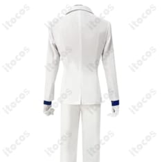 名探偵コナン 怪盗キッド 白タキシード衣装 高再現で撮影映え、イベントも快適な着用感 - 5枚目の画像（サムネイル）