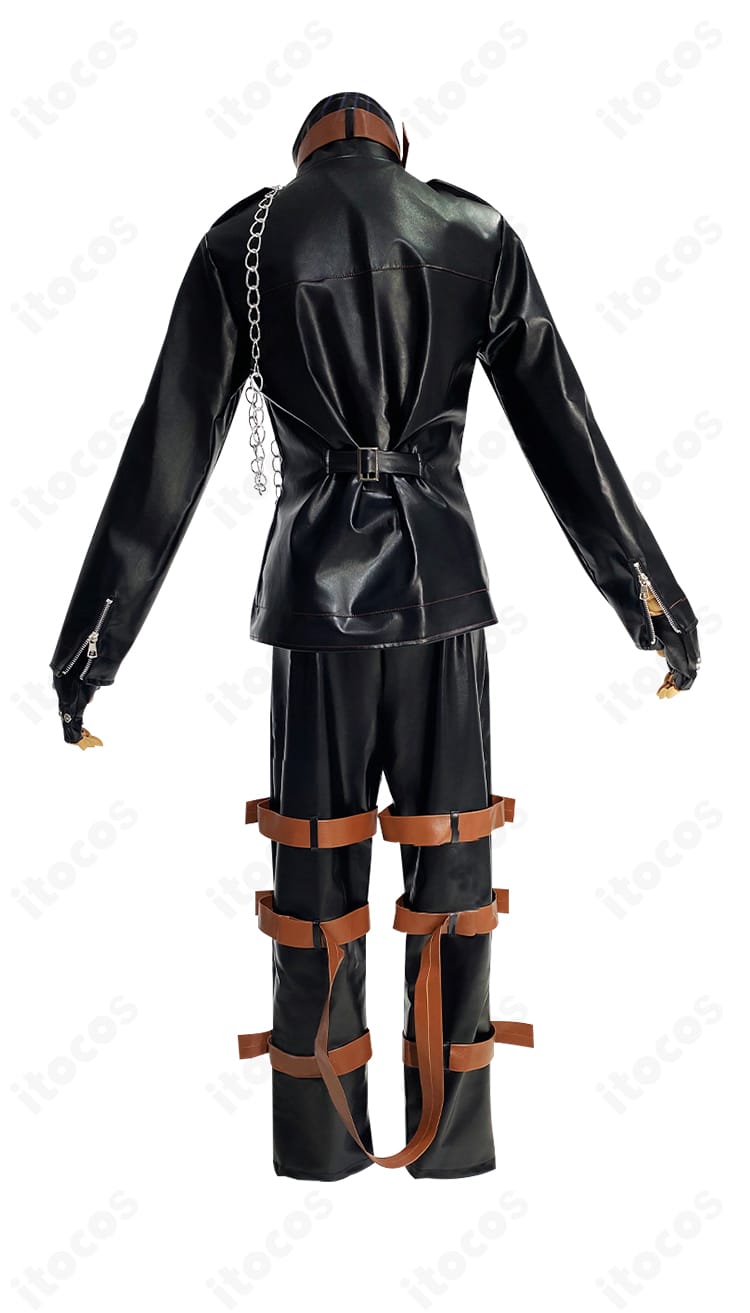 富樫勇太 ダークフレイムマスター衣装の前後全身がわかる正背面確認画像