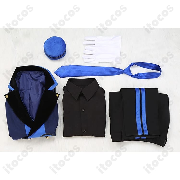 ペルソナ3 リロード 結城理 ベルベットルーム衣装。群青が映える高再現でイベント・撮影に最適 - 7枚目の画像