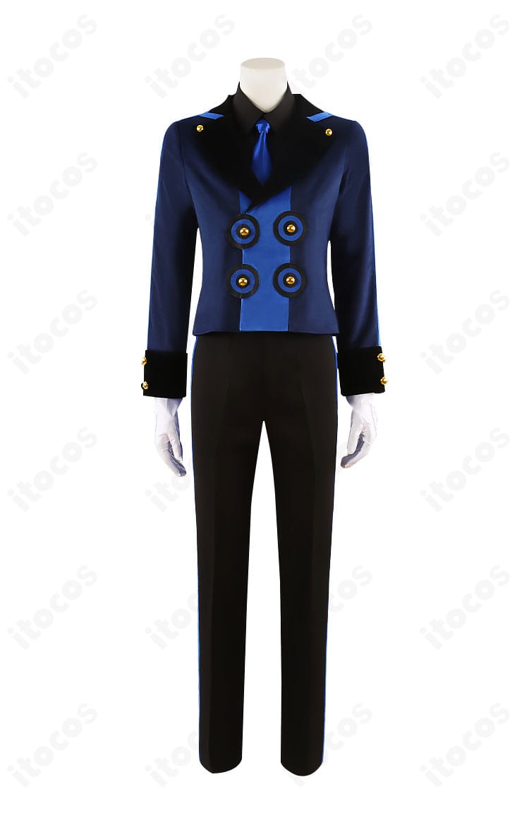 ペルソナ3 リロード 結城理の群青ロングコート衣装・正面ディスプレイ