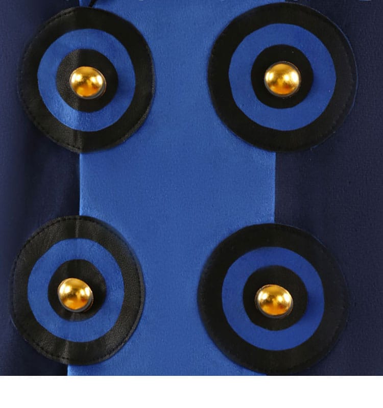 結城理ベルベットルーム衣装のラペル・門襟の装飾アップ