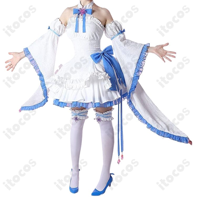 レム グラスエディション オフショルダードレス 高再現で撮影映え、イベントも快適 - 3枚目の画像