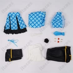 2.5次元の誘惑 クーリア・ノノア デレスタ衣装 可愛い華やか高再現、撮影即戦力のフルセット - 5枚目の画像（サムネイル）