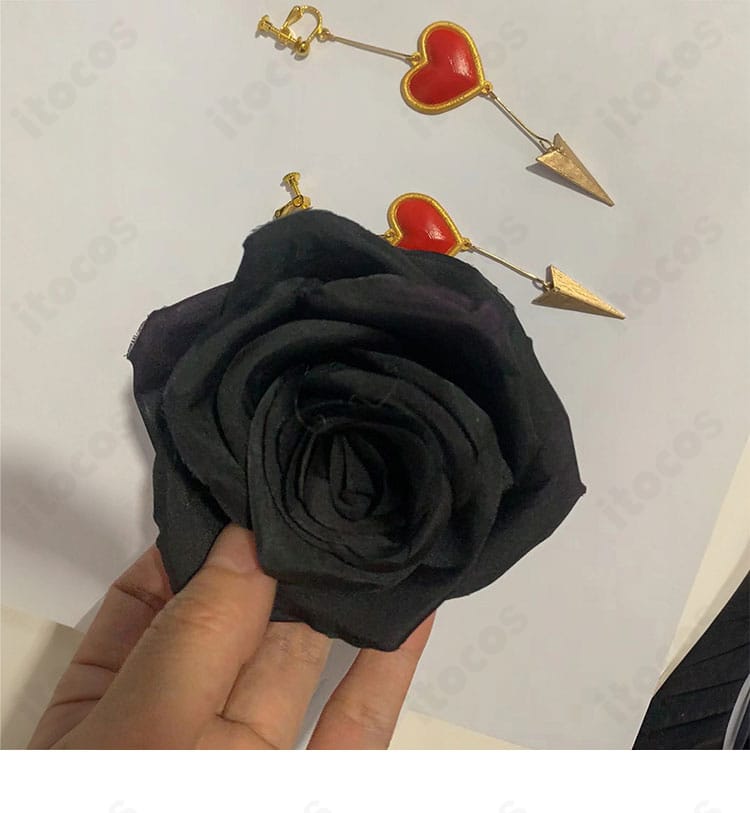 クーリア・ノノア コスプレ衣装のサイズ対応図。S・M・L・XLの寸法目安が一目で分かる