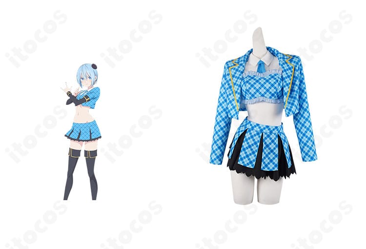 2.5次元の誘惑 クーリア・ノノア（乃愛）をイメージしたデレスタ衣装一式とキャラクター雰囲気が伝わる全身コーデ