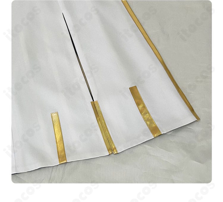 スカート裾相当の下部装飾を示す画像（上着裾）。ライン取りと装飾の見え方