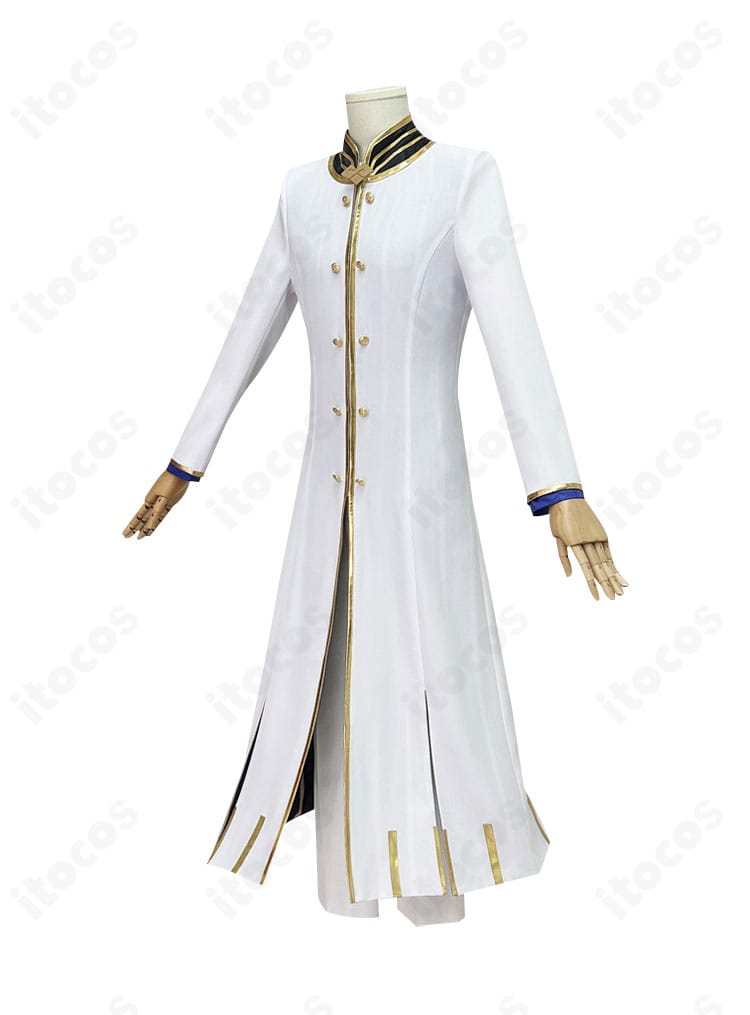 商品側面ビュー。レグルス・コルニアス衣装のサイドラインと装飾配置が分かる画像