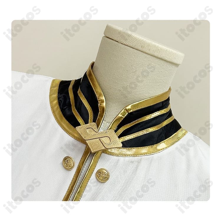 Re:ゼロ レグルス・コルニアス衣装｜高再現の白礼装セットで撮影・イベント快適 - 4枚目の画像