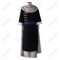 銀魂 神威 夜兎族コスプレ衣装｜高再現ディテールで撮影映え、イベントも動きやすい設計 - 1枚目の画像（サムネイル）