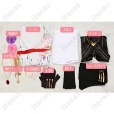 Fate/Grand Order カルナ 夏コーデ衣装 高再現10点セット、軽やかでクールな撮影・イベント向け - 8枚目の画像（サムネイル）