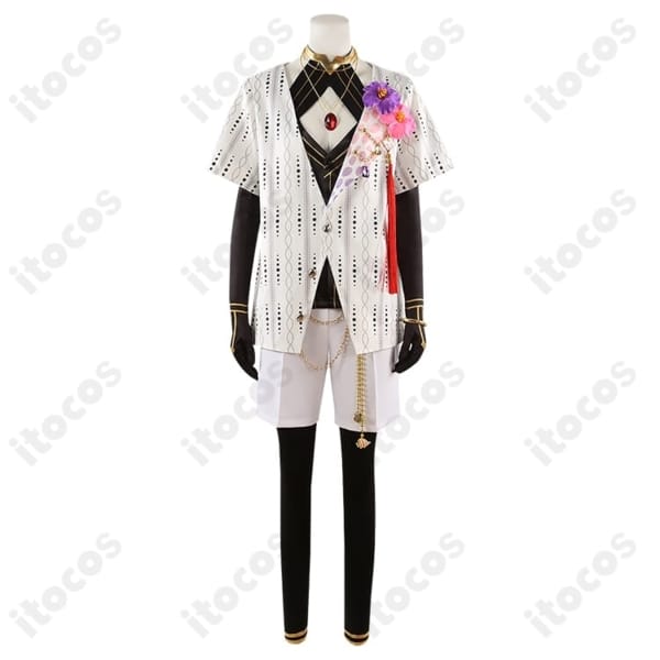 Fate/Grand Order カルナ 夏コーデ衣装 高再現10点セット、軽やかでクールな撮影・イベント向け