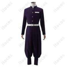 胡蝶しのぶ（蟲柱）隊服コスプレ 刺繍入り｜高再現で動きやすく撮影・イベントに最適 - 4枚目の画像（サムネイル）