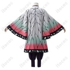 胡蝶しのぶ（蟲柱）隊服コスプレ 刺繍入り｜高再現で動きやすく撮影・イベントに最適 - 3枚目の画像（サムネイル）