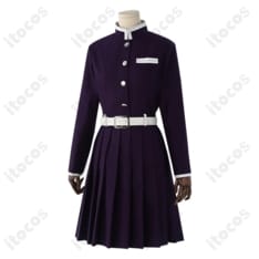 鬼滅の刃 栗花落カナヲ 隊服コスプレ 刺繍入り白マントで高再現、撮影会・イベントに最適 - 4枚目の画像（サムネイル）