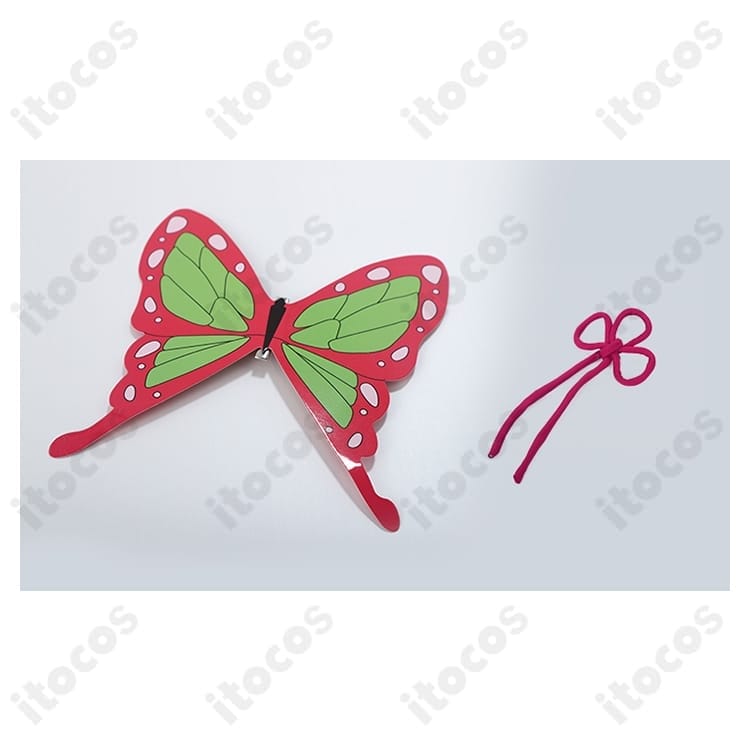 鬼滅の刃 栗花落カナヲ 隊服コスプレ 刺繍入り白マントで高再現、撮影会・イベントに最適 - 7枚目の画像