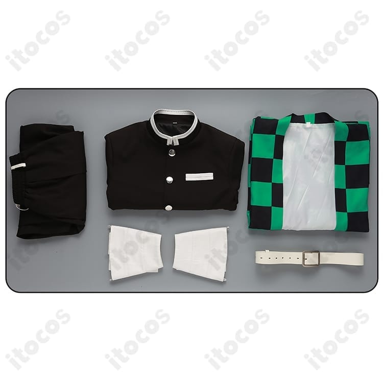 鬼滅の刃 竈門炭治郎 隊服コスプレ衣装一式｜高再現でイベント・撮影に最適です - 7枚目の画像