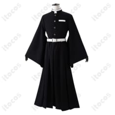 鬼滅の刃 時透無一郎 鬼殺隊隊服コスプレ 刺繍装飾で高再現、軽快フィットで撮影会にも - 1枚目の画像（サムネイル）