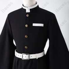 鬼滅の刃 時透無一郎 鬼殺隊隊服コスプレ 刺繍装飾で高再現、軽快フィットで撮影会にも - 3枚目の画像（サムネイル）
