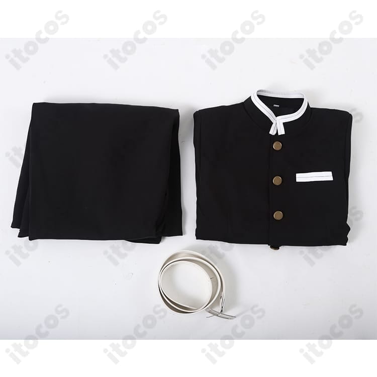 鬼滅の刃 時透無一郎 鬼殺隊隊服コスプレ 刺繍装飾で高再現、軽快フィットで撮影会にも - 7枚目の画像