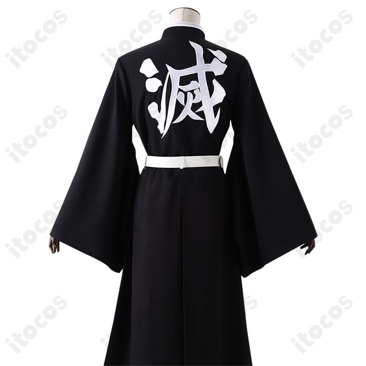 鬼滅の刃 時透無一郎 鬼殺隊隊服コスプレ 刺繍装飾で高再現、軽快フィットで撮影会にも - 2枚目の画像