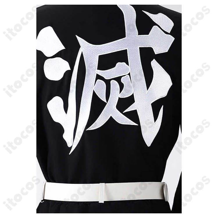鬼滅の刃 時透無一郎 鬼殺隊隊服コスプレ 刺繍装飾で高再現、軽快フィットで撮影会にも - 6枚目の画像