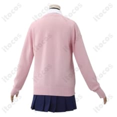 ダンダダン 綾瀬桃 制服（セーター） 高再現度で快適、撮影会やイベントに最適 - 3枚目の画像（サムネイル）