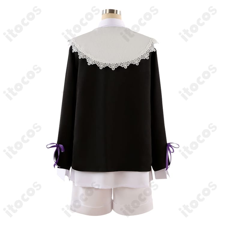 朔間凛月 私服（幼少期）コスプレ衣装｜高再現シルエットと軽やか素材で撮影映え。サイズ幅・オーダー対応 - 4枚目の画像