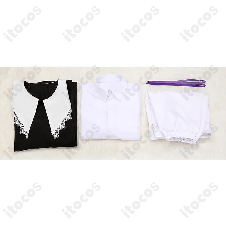 朔間凛月 私服（幼少期）コスプレ衣装｜高再現シルエットと軽やか素材で撮影映え。サイズ幅・オーダー対応 - 5枚目の画像