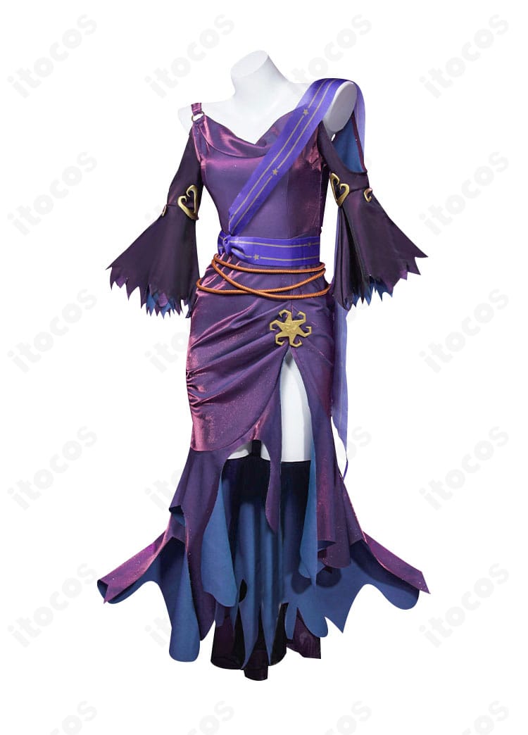 祭司（フィオナ・ジルマン）虚妄の傑作コスプレ衣装の側面ディテール