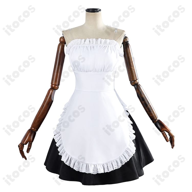 会長はメイド様! 鮎沢美咲 メイド・ラテ制服 再現度重視のコスプレ衣装一式 - 3枚目の画像