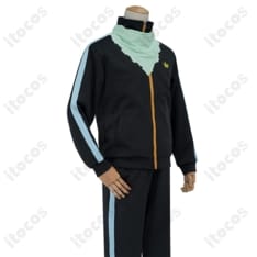 ノラガミ 夜ト コスプレ衣装 刺繍入りジャージ 再現度重視でイベント・撮影に最適 - 4枚目の画像（サムネイル）