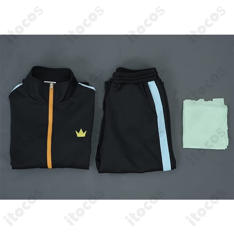 ノラガミ 夜ト コスプレ衣装 刺繍入りジャージ 再現度重視でイベント・撮影に最適 - 8枚目の画像