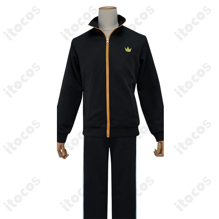 ノラガミ 夜ト コスプレ衣装 刺繍入りジャージ 再現度重視でイベント・撮影に最適 - 6枚目の画像