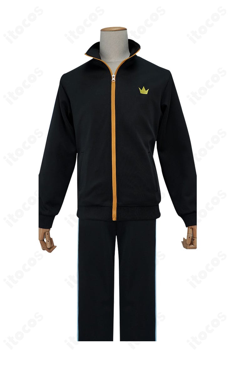 ノラガミ 夜ト衣装の装飾ディテール。刺繍や付属アクセントを近接で写した質感重視の写真。