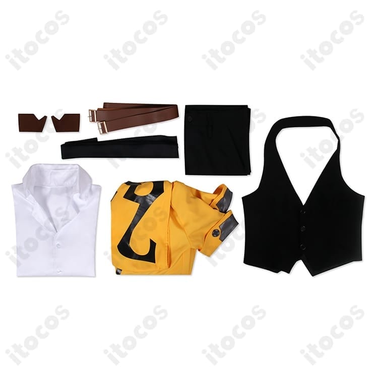 ユウキ＝テルミ コスプレ衣装｜BBCP公式準拠の高再現ロングコートセット - 4枚目の画像