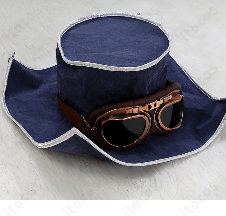 オベロン 英霊博装の帽子装飾詳細。つばの形状とアクセントパーツの配置を確認。