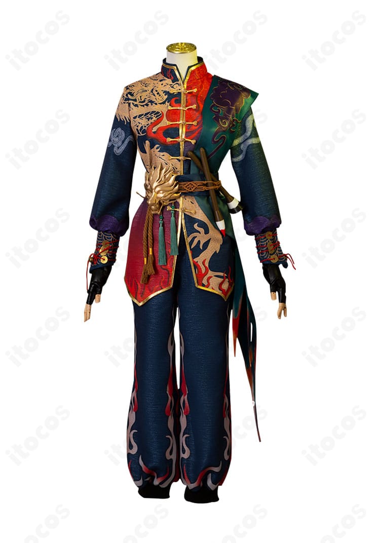 商品正面｜祈雨珠コスプレ衣装の高再現ディテールと中華風意匠