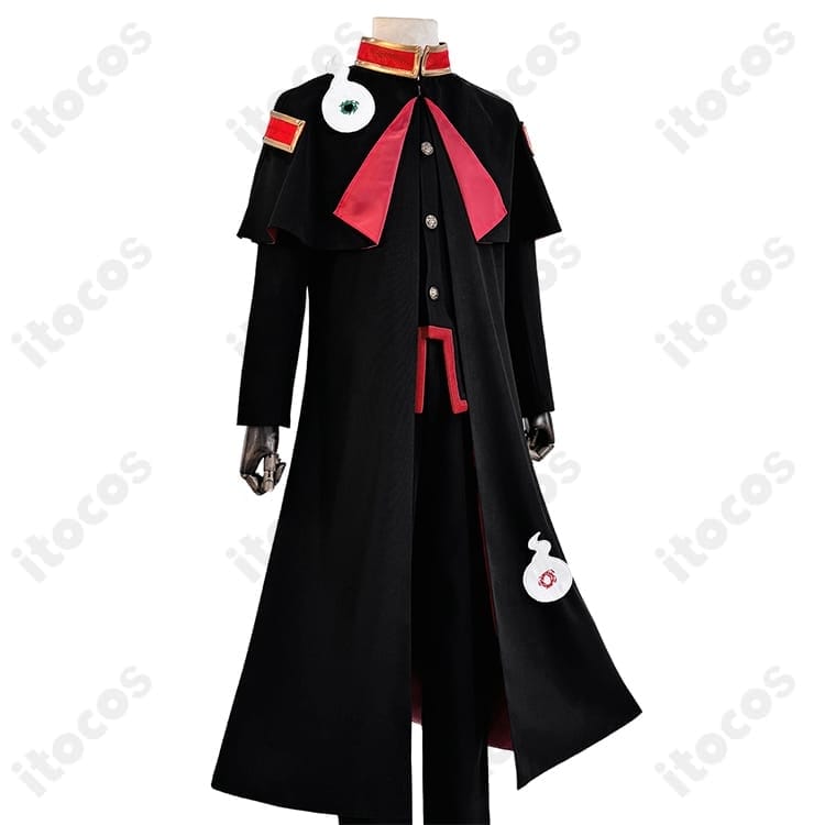 地縛少年花子くん 花子くん 学園制服コスプレ 4点セット。高再現で撮影映え、イベントにも快適 - 3枚目の画像