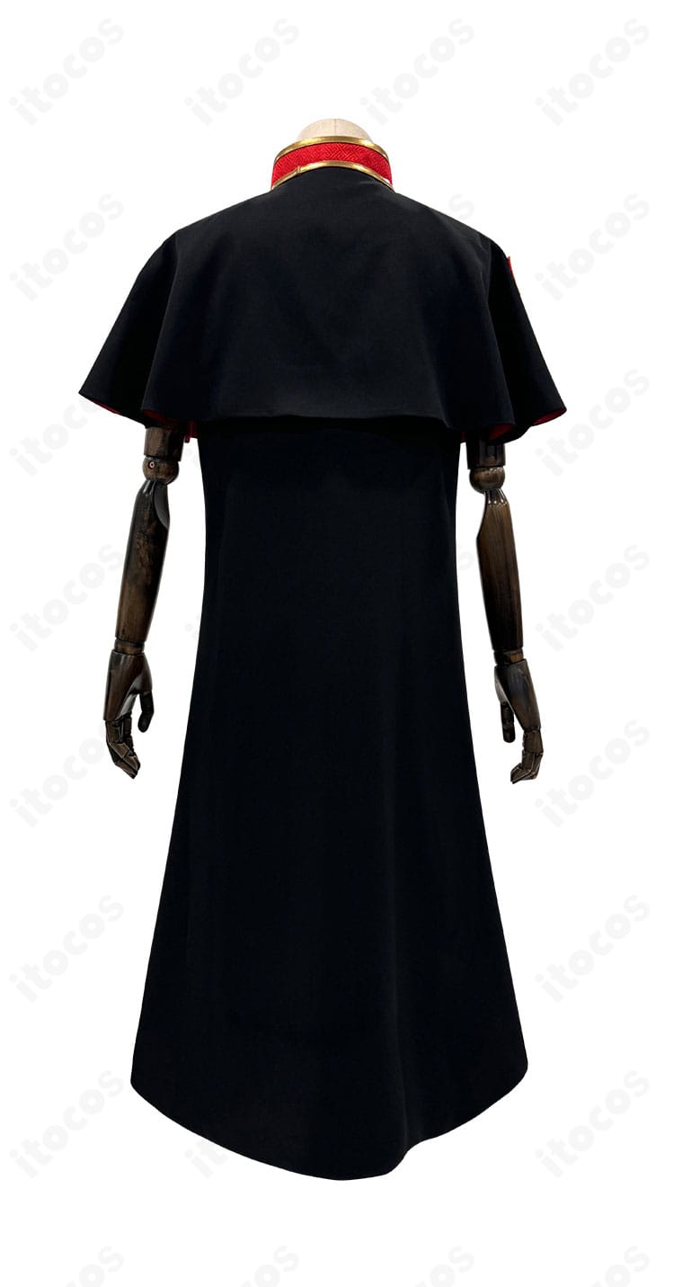 花子くんコスプレ衣装のサイズ表画像。各サイズ（XS〜XXL）の寸法情報が分かる参考画像。