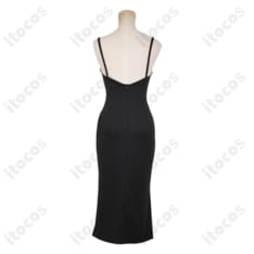 鋼の錬金術師 ラスト コスプレ衣装｜高再現ロングドレスで妖艶さを美しく演出 - 4枚目の画像（サムネイル）