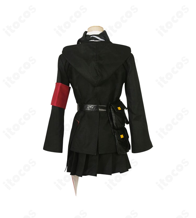 M4 SOPMOD II コスプレ衣装の背面全体。後ろ姿のラインと配置を示す画像