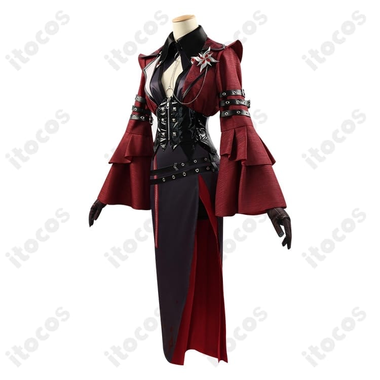 原神 アルレッキーノ コスプレ衣装｜高再現と豪華ディテールで撮影映え、イベントにも最適 - 2枚目の画像