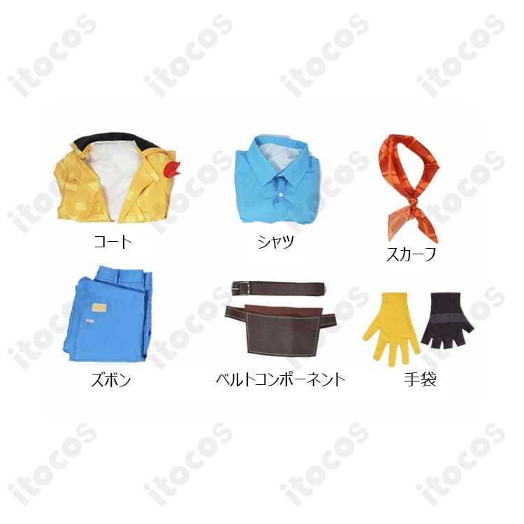 第五人格 フロリアン・ブランド（火災調査員）衣装｜高再現ディテールで撮影映えするクールな制服コス - 4枚目の画像