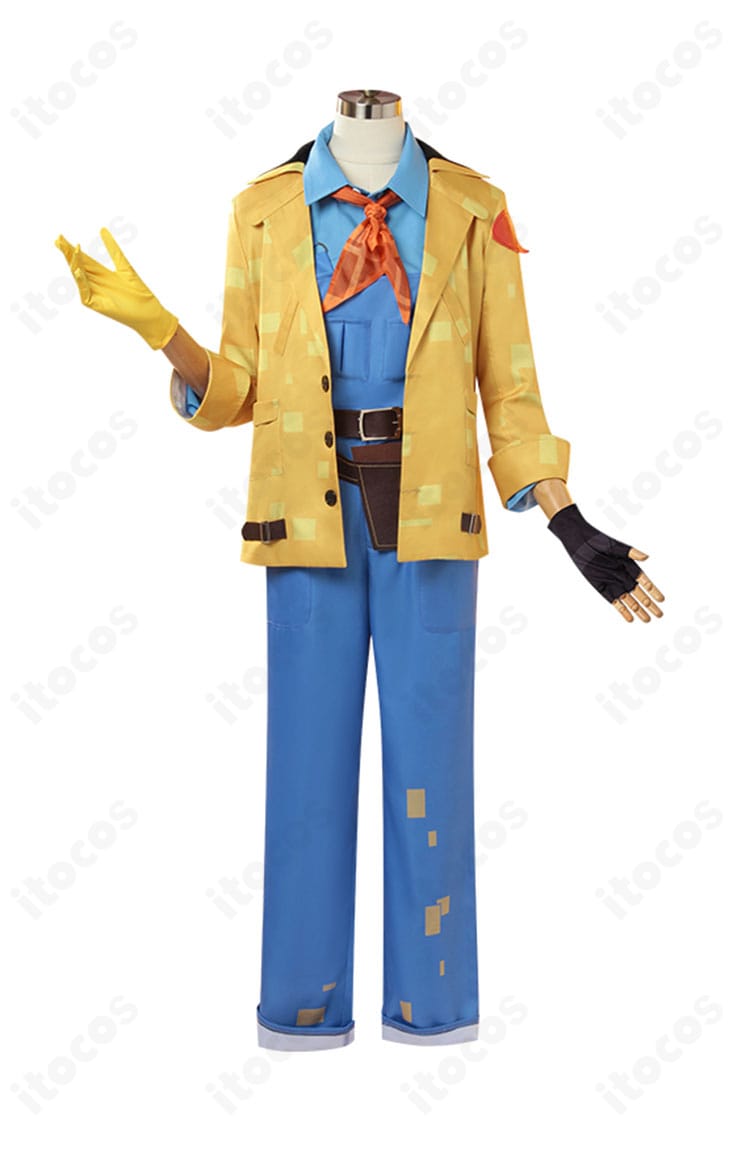 第五人格 フロリアン・ブランド（火災調査員）コスプレ衣装の正面全身カット