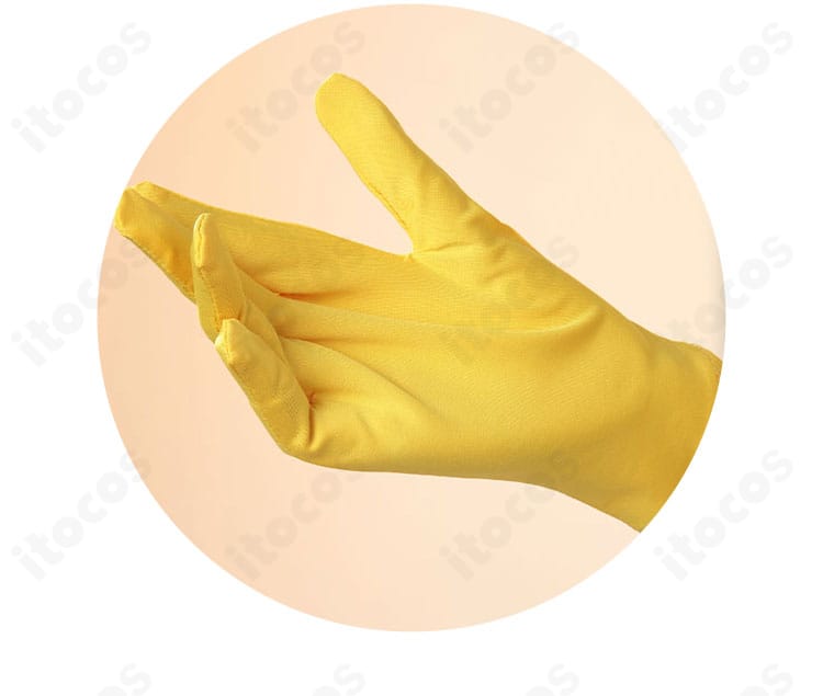 第五人格 フロリアン・ブランド（火災調査員）コスプレ衣装 手袋の装飾と質感ディテール