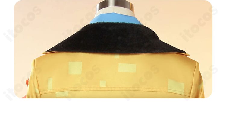 第五人格 フロリアン・ブランド（火災調査員）コスプレ衣装 背面装飾とライン取りの詳細