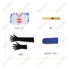 劇場版 銀魂 完結篇 神楽 5年後コスプレ衣装 高再現・快適フィットで撮影もイベントも映える - 4枚目の画像（サムネイル）