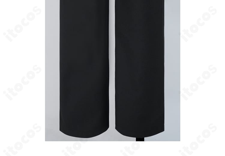 Free! 岩鳶高校 夏男子制服コスプレのズボン部分。まっすぐなラインと丁寧な縫製で美しいシルエットをキープ。