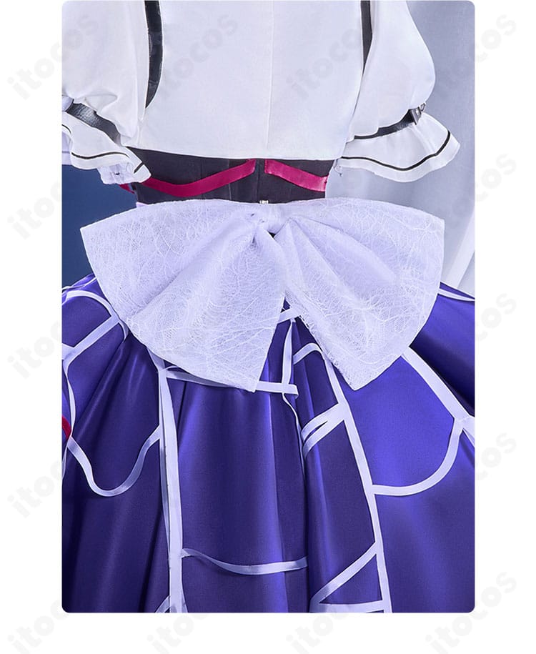 Identity V 庭師 エマ・ウッズ 衣装の背面リボン（蝶結び）の造形と固定感